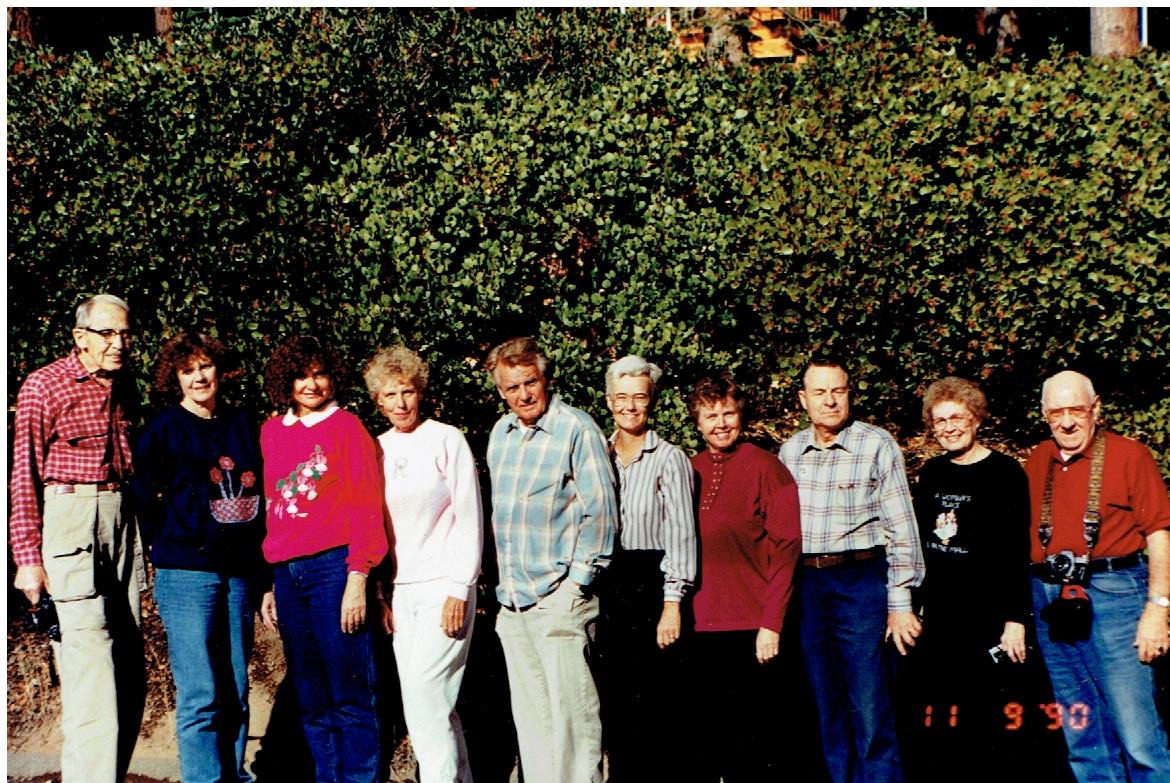 Uncle Paul Aunt Eline Aunt Shirley Aunt Rose Uncle Alan Aunt Bev Aunt Enid Uncle Warren Aunt Ruth Uncle Bert