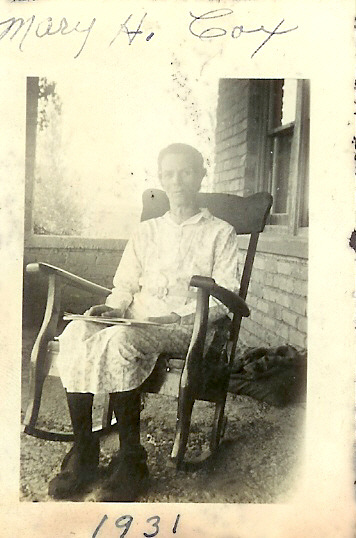Mary Hamilton Cox, 1931